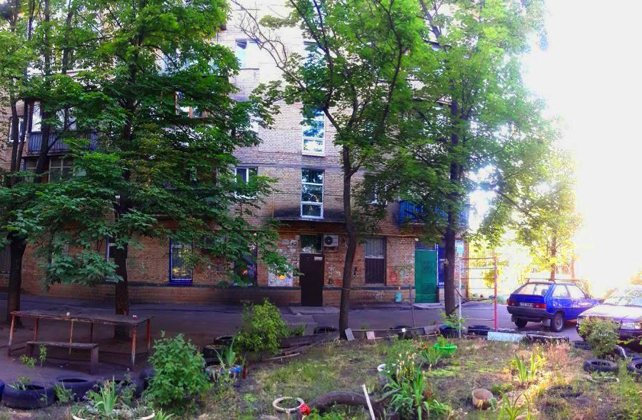 Однокомнатная Квартира На Улице Попудренко Kyiv Exterior foto