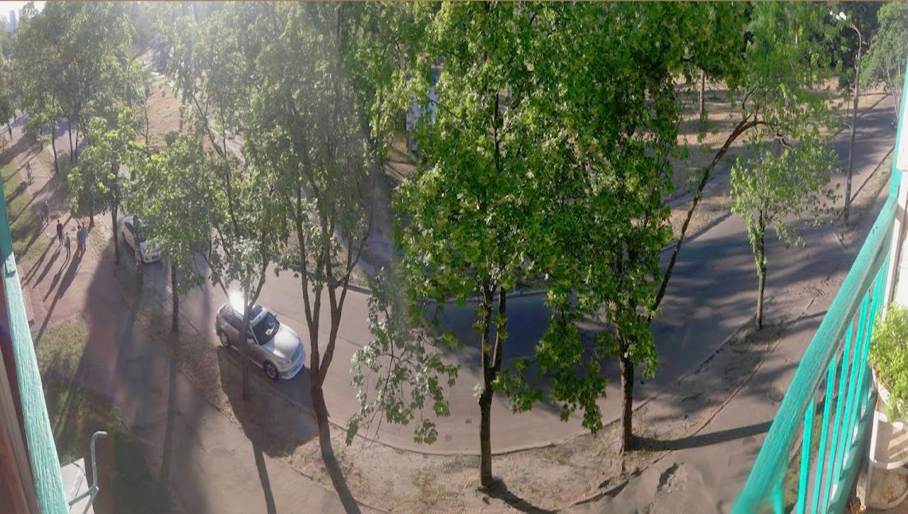 Однокомнатная Квартира На Улице Попудренко Kyiv Exterior foto